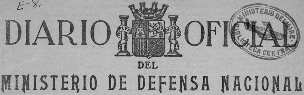 Diario Oficial del Ministerio de Defensa Nacional